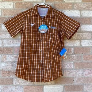 BRAND NEW with tags—Columbia XL Women’s UT Longhorn UPF 30 Short Sleeve Shirt